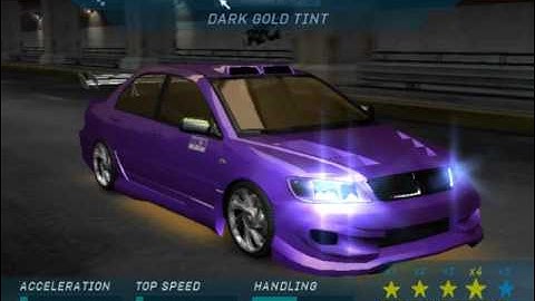 Need For Speed Underground 1 - Customization