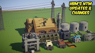 Drainage Pipe, PWR Heat Sink, Bedrock Ore Customization and More - HBMs NTM Updates and Changes