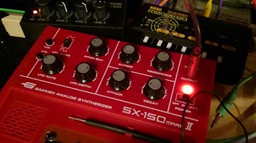 MicroStudio - Division 6 Step Sequencer, Monotron Delay, Gakken SX-150 Mk2, Behringer MX-400