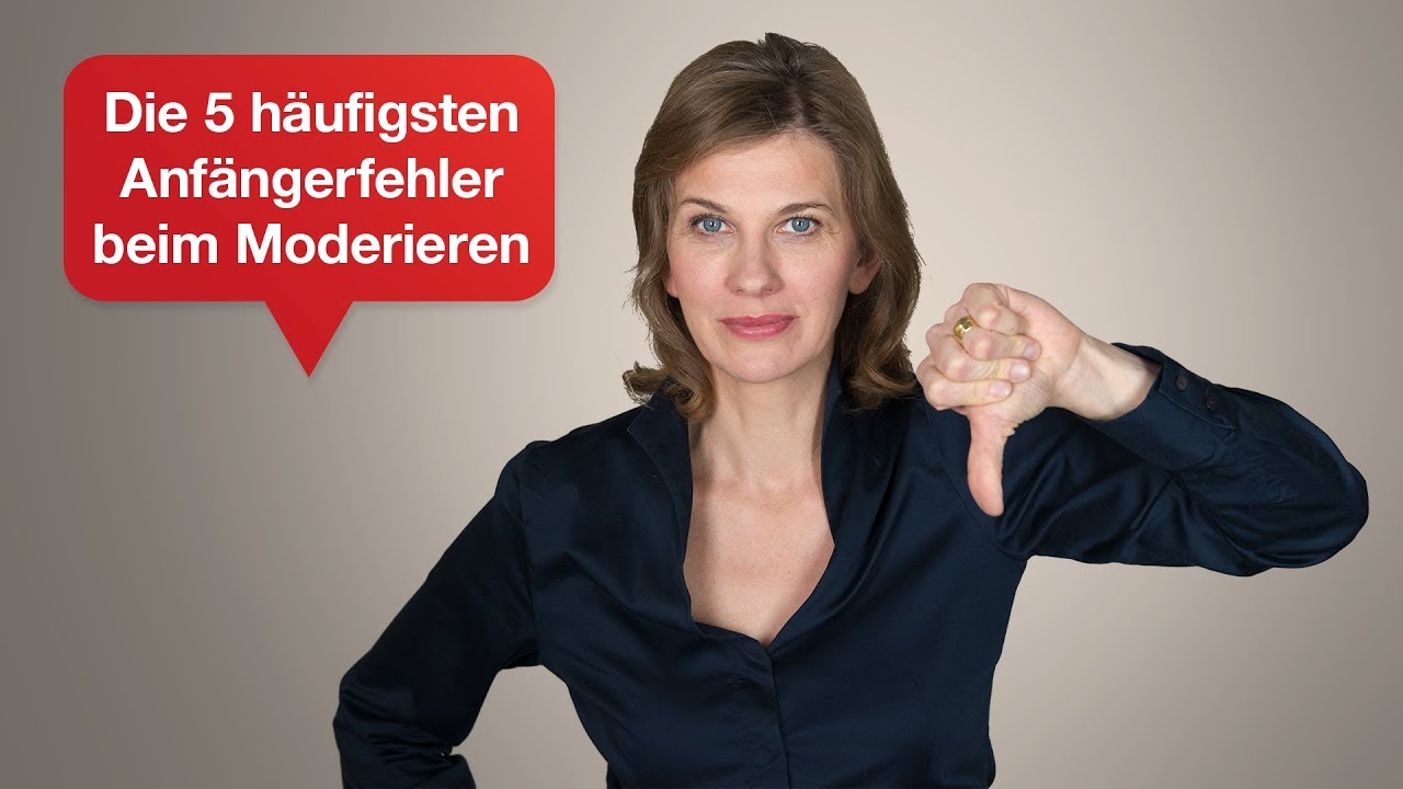 Update Die schlimmsten Anfängerfehler von Moderatoren I Tipps für Ihren überzeugenden Auftritt | #48