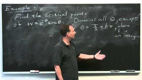 The Other Trigonometric Functions - Differential Calculus