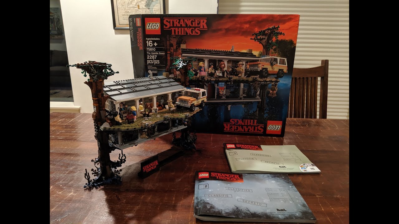LEGO Timelapse The Upside Down from Stranger Things - YouTube