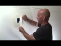 How to repair a hole in your sheetrock with a Strait Flex Perma Patch
