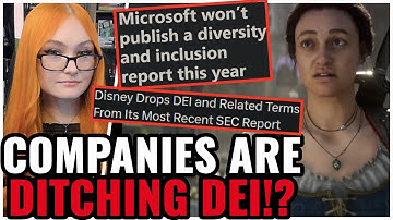 DEI Gets DITCHED!? Microsoft & Disney DROP These Terms As They
