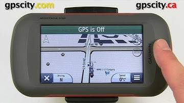 How to Pair the Garmin tempe Temperature Sensor with the Montana 650 Outdoor GPS