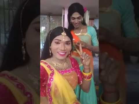 Male To Female Transformation Indian Cross Dresser Youtube