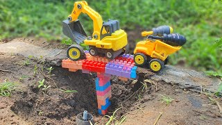 Mobil Truk Derek Truk Dump Memasang Ban Truk Excavator Mainan by Kids World Dream 3,105 views 3 years ago 4 minutes, 34 seconds