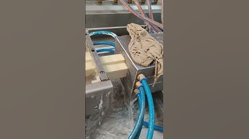 WPC DOOR FRAME LIVE PRODUCTION || WPC DOOR FRAME MACHINE | EEEZEE BOARD #SHORTS