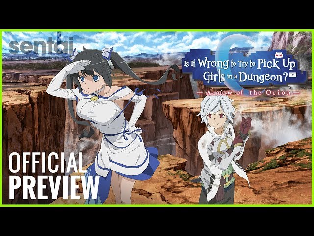 Filme DanMachi: Arrow of the Orion traz novos vídeo e ilustração