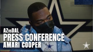 Amari Cooper Postgame Week 17 | #AZvsDAL | Dallas Cowboys 2021