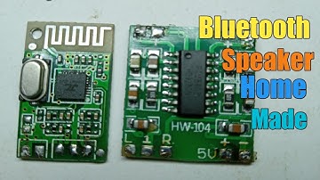 How to make a Duel channel Bluetooth Speaker| PAM8403 with Bluetooth Audio Receiver circuit diagram