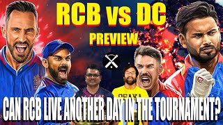 𝐊𝐍𝐎𝐂𝐊𝐎𝐔𝐓 𝐌𝐀𝐓𝐂𝐇! IPL Royal Challengers Bangalore vs Delhi Capitals Preview | RCB vs DC | Pdoggspeaks