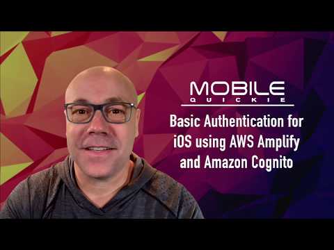 Basic Authentication for iOS using AWS Amplify & Amazon Cognito