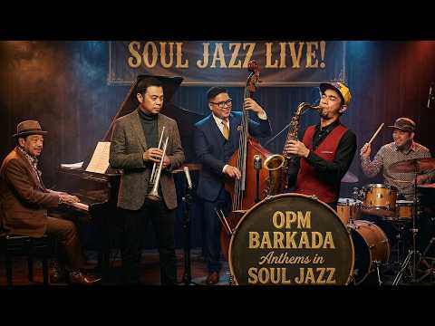 OPM Barkada Anthems Top Songs - Awit Ng Barkada, Inuman Na, Pare Ko & More - OPM Soul Jazz Cover
