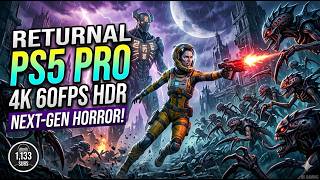 RETURNAL PS5 PRO is CRAZY! Returnal 4K HDR Gameplay