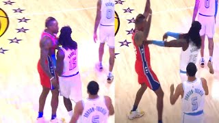 Dwight Howard Got Ejected On The Game No Love For Montrezl Harrell!!
