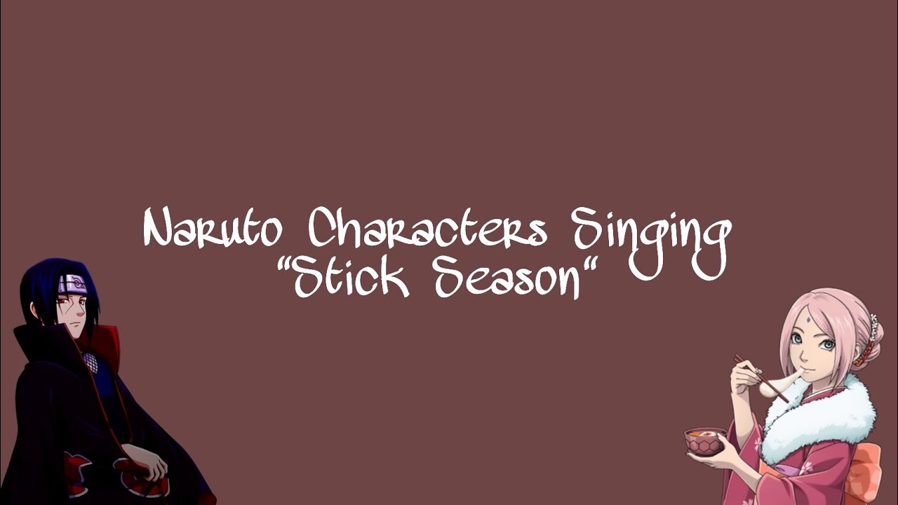 Naruto Characters Singing 