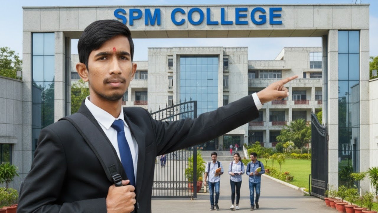 Bihar Sharif main spm  college ka bharman aur Durga Puja ka pandal ka ugra Roop