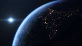Day N Night cycle - Earth Rotation - Beautiful view from space