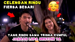 CELENGAN RINDU - FIERSA BESARI (LIRIK) LIVE NGAMEN PENDOPO LAWAS BY NABILA MAHARANI FT TRI SUAKA