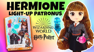 HERMIONE LIGHT-UP PATRONUS UNBOXING | HARRY POTTER WIZARDING WORLD