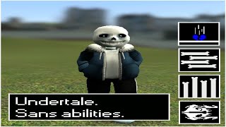 Garry's Mod Undertale Sans abilities and Titanfall SMG Pack