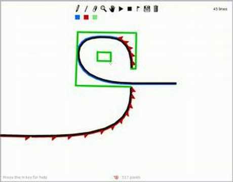 Line Rider Tutorial: Adding Scenery to a Loop