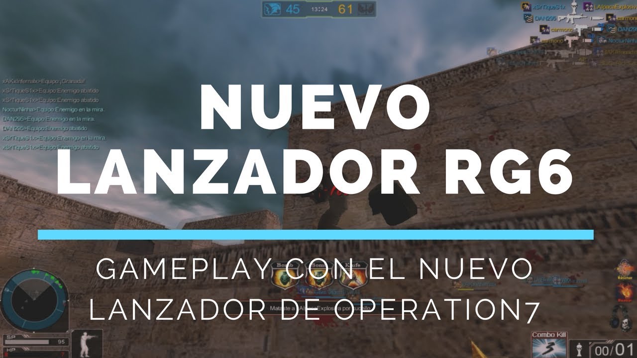 LOGRAMOS PROBAR LA NUEVA ARMA SECUNDARIA DE OPERATION7 LATINO LANZADOR RG6 juegos panamericanos 2019 en vivo