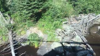 Helicopter Surveying 2. Landing on Rapids