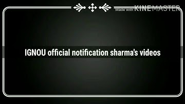 (2nd UPDATE ) IGNOU Dec  2019 Results Early Declaration & Assignment Status UPDATE By sharma