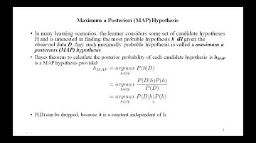 Machine Learning - 17CS73 (Module 4) BAYEIAN LEARNING - BAYES THEOREM and Example