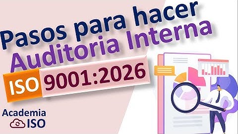 Como hacer una auditoria interna ISO 9001:2026 Sistema de Gestión de Calidad