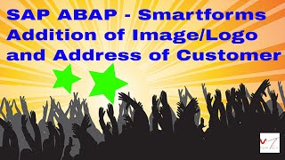 SAP ABAP: How to add image to smartforms & Customer address