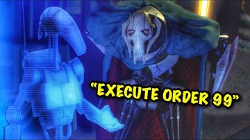 What If General Grievous Executed ORDER 99 After Dooku Died