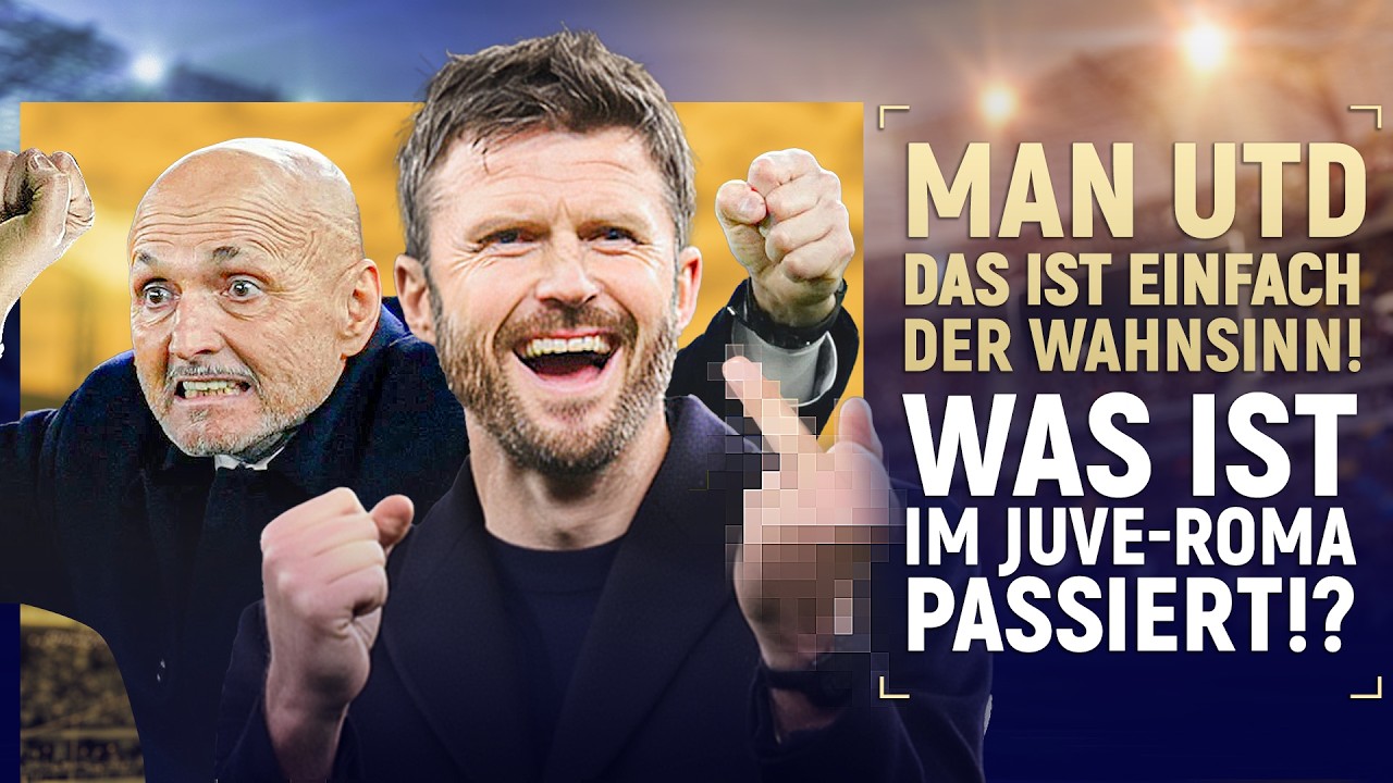 SCHRECKLICHES DRAMA IM SPIEL JUVENTUS - ROMA! MAN UTD SCHOCKIERT DIE HATER!