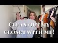 Declutter My Closet With Me!