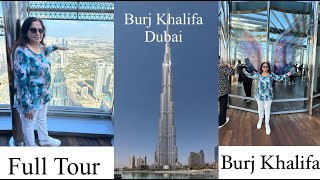 Full Tour Burj Khalifa Dubai| Worlds Tallest Tower| Burj khalifa kaise banaya gaya| Dubai Mall
