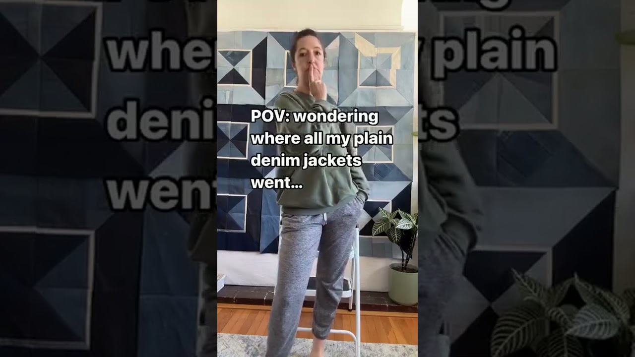 Ideas for Upcycled Denim Jackets, Quilted Jacket, 