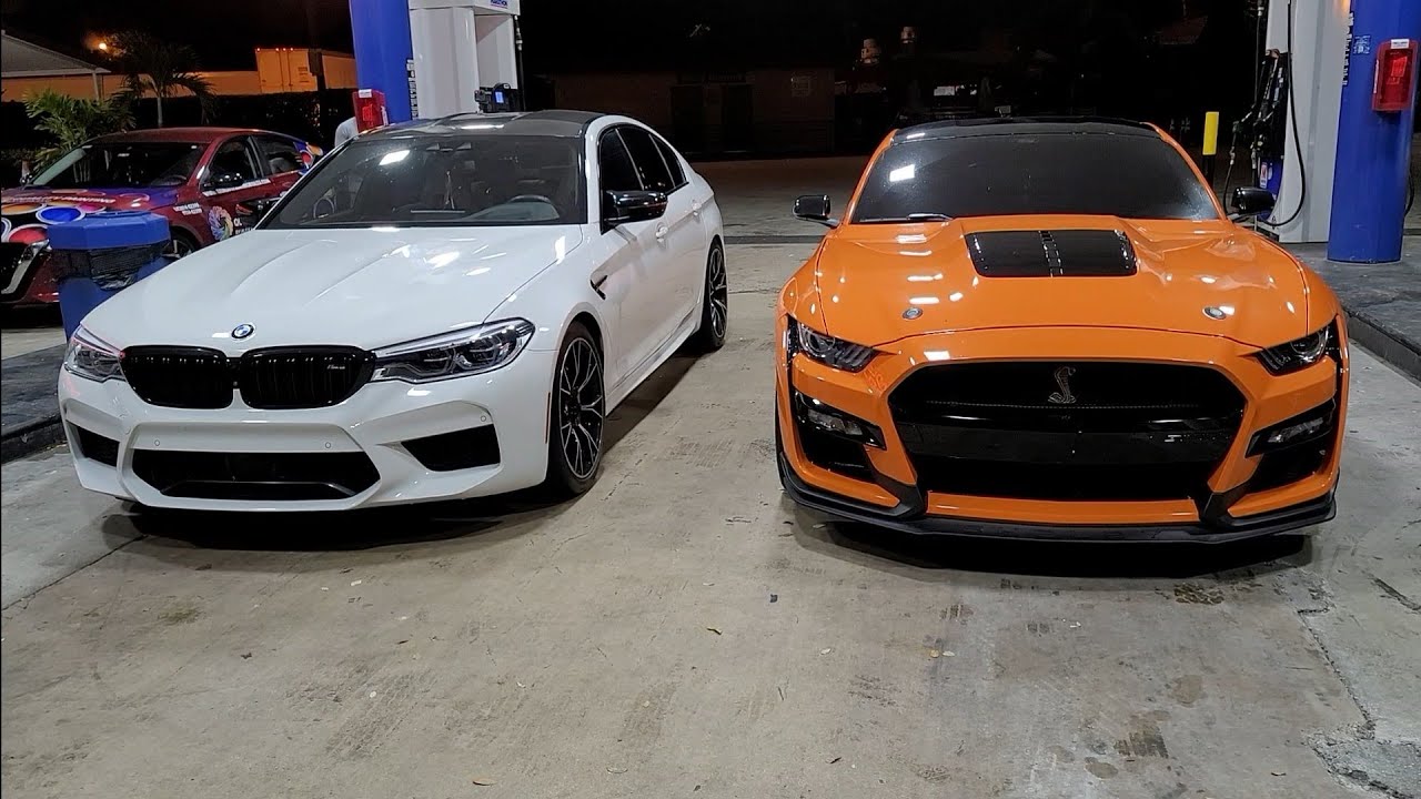 2020 Shelby GT500 vs 2019 BMW M5 Competition Stage 1 93 Tune