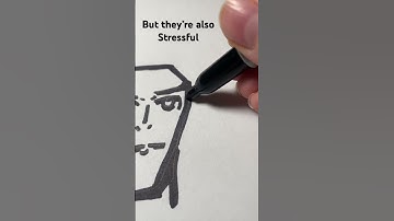 Sharpies are stressful #art #drawing #sharpie #artvideo