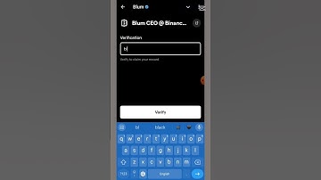 Blum CEO @ Binance Blockchain | Blum | Blum Keyword | Blum Keyword Code |