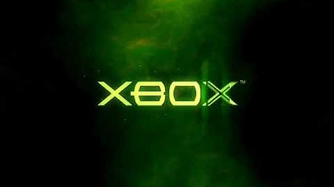 Original XBox (2001) Game Disc in DVD Player Video