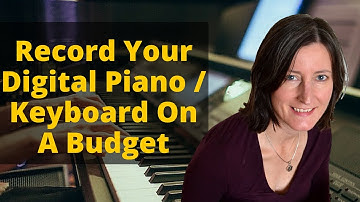 How To Record Digital Piano / Keyboard On A Budget With Sabrent USB External Stereo Sound Adapter