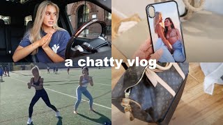 VLOG | my sister and I have a workout program! pack w/ me & more