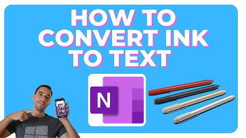 How to Convert Ink to Text in OneNote PLUS other pen tips!