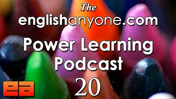 The Power Learning Podcast - 20 - The 6 English Fluency Habits - EnglishAnyone.com