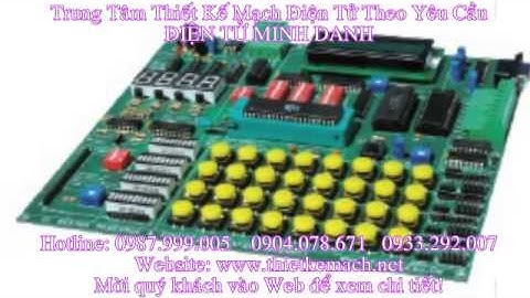 Điều Khiển Động Cơ DC 24V - Thiet Ke Mach Dien Tu