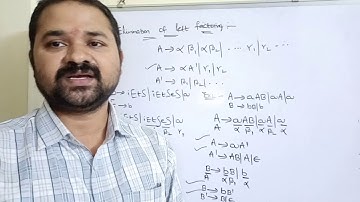 Elimination of left factoring || Removal of Ambiguity in Grammar || CFG || TOC || Compiler Design