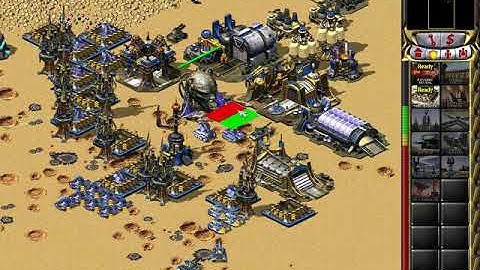 C&C Red Alert 2 Megapack Challenge 1v7 - Desert Showdown - Yuri