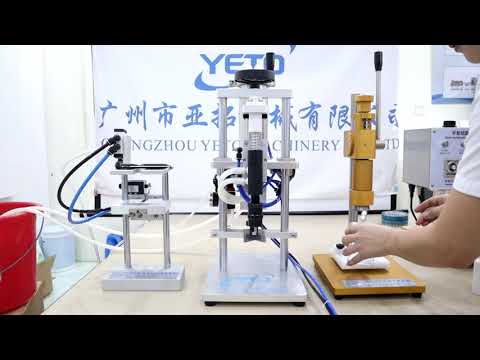 Perfume Bottle Collar Ring Caps Pressing Capping Machine